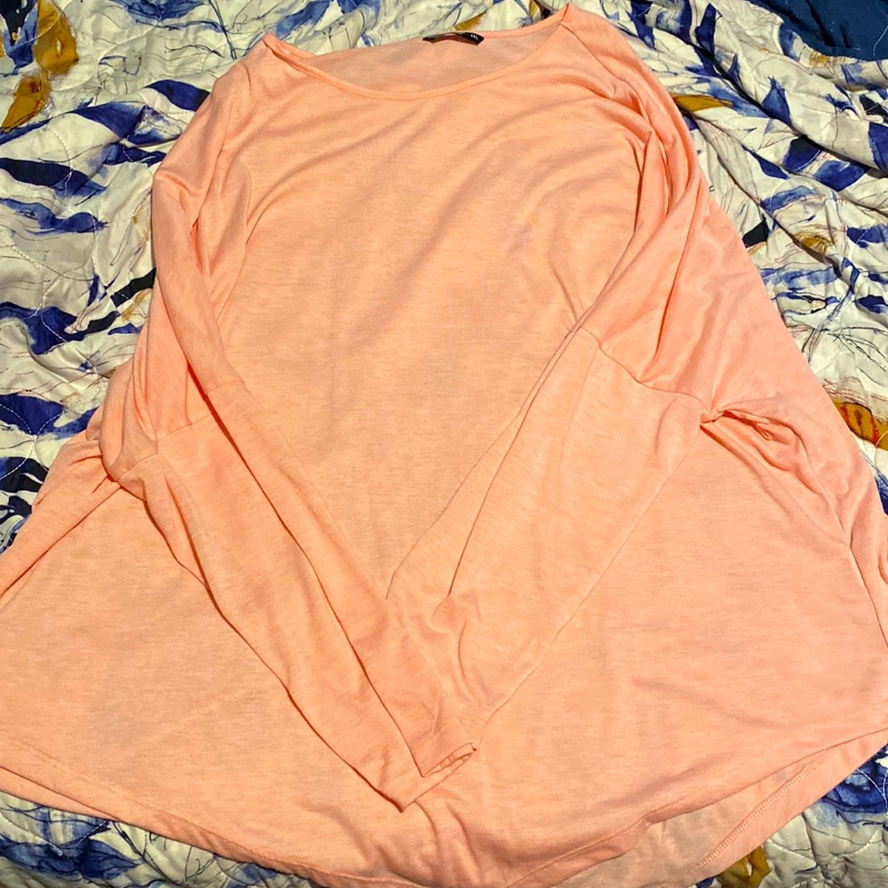Long sleeve pink top Shein Curve (4XL)